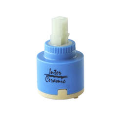 Ceramic closing mechanism for single lever mixer 35 mm