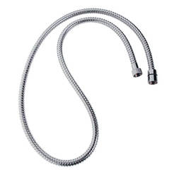 Chrome hose with double braid 125 cm RBN7015