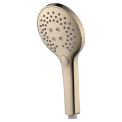 Hand shower 3 functions gold color