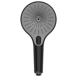 Hand shower 7315G 3 functions black INTER CERAMIC