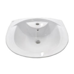 Bathroom sink Attila - 55 cm, white