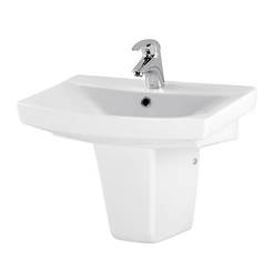 Ceramic bathroom sink Carina 55 x 40 cm