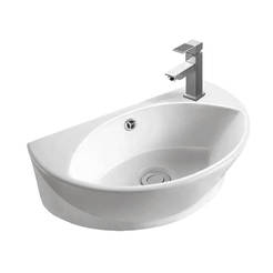 Порцеланова мивка за баня 30 х 45 х 15см - десен отвор за смесител