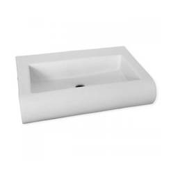 Countertop bathroom sink 56 x 41cm white