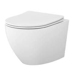 Wandhängendes WC-Becken Vortex mit Absenkautomatik-Sitz CERSANIT