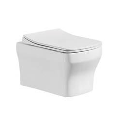 Hanging toilet bowl Rimless M-104