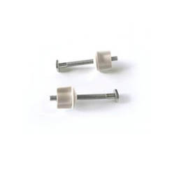 Metal bolt for toilet bowl with nut - 2 pieces in set 5122