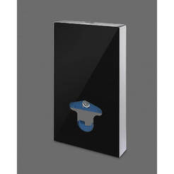 Structure for surface mounting with black button 0112BLACK INTER CERAMIC