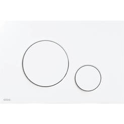 Built-in cistern button M676 white matt