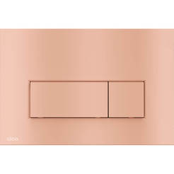 Кнопка для утопленного бачка M57-RG-M розовое золото матовое ALCA