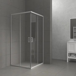Shower cabin Siena S 90x90x190 cm without shower tray with sliding doors