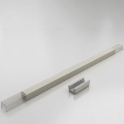 Праг за душ кабина прав 100-180см граниксит 510118003 FAT