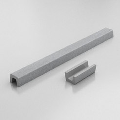 Праг за душ кабина прав 100см граниксит 51100259 FAT