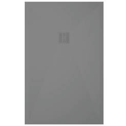 Shower tray 80 x 120 cm Smart Soft cement ZENON