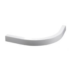 Shower profile oval 90x90cm white polyresin 8090W INTER CERAMIC