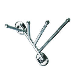 Ariel quadruple towel rail