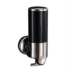 Дозатор жидкого мыла для ванн, черный, 500мл