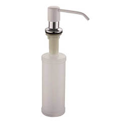 Kitchen dispenser for liquid soap / vero - for installation, PVC container 200ml