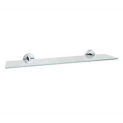 Natura glass bathroom shelf