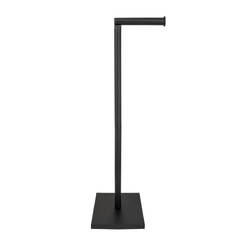 Toilet paper holder black