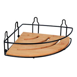 Corner bathroom shelf black 71108049 TONY BAD
