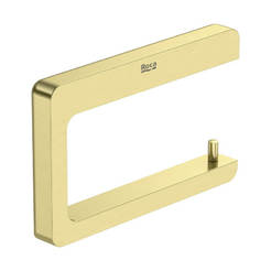 Держатель для туалетной бумаги Tempo 15x2.2x9.5 см, золотистый, ROCA