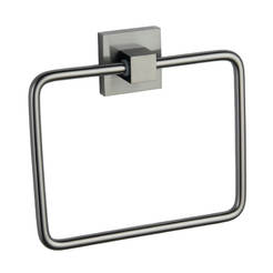 Кольцо для полотенца Кармен, серый цвет, FORMA VITA