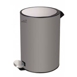 Toilet basket 5l, with removable indoor unit, gray