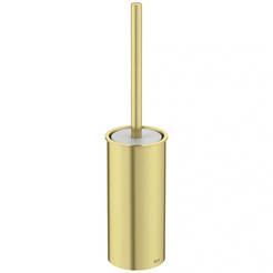 Toilet brush with brush holder, standing closed gold A817038VA0
