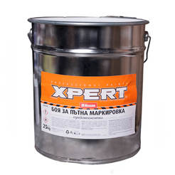 Paint for road marking gray 25 kg one-component