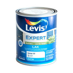Алкидна боя Levis Expert Lak Satin Mix база W 1л., сатен