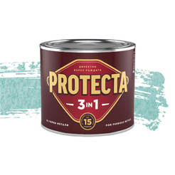 Eмайллак за метал Protecta 3 в 1 - 500мл, зелен