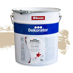 Extra alkyd paint for metal and wood - yellow-green RAL6018, 18l