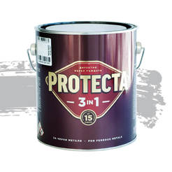 Enamel for metal Protecta 3 in 1 - 18l, silver