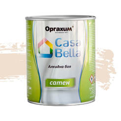 Универсална алкидна боя Casa Bella сатен - 650мл, какао