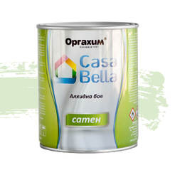Универсална алкидна боя Casa Bella сатен - 650мл, резеда