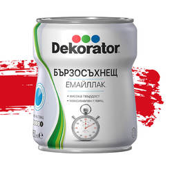 Quick-drying enamel - 650 ml, red