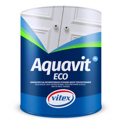 Акрилна антимикробна лакова боя Aquavit Eco - 0.713мл, бяла база BW, водоразредима, сатен