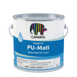 Acrylic polyurethane varnish Capacryl PU-Matt BT Transparent 2.4l