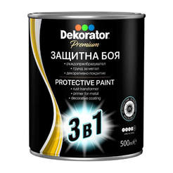 Metal paint 3in1 Dekorator 500ml brown metallic