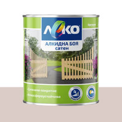 Alkyd paint for metal and wood Light satin - 2.5l, milk cocoa ORGAHIM