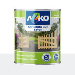 Alkyd paint for metal and wood Light satin - 2.5l, light gray ORGAHIM