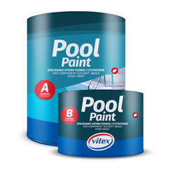 Pool paint blue 3.5l, two-component A+B components