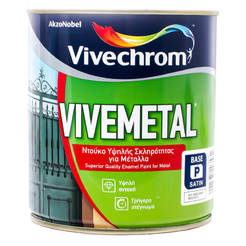 Alkydfarbe für Metallbasis 750 ml Vivemetal Satin P