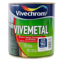 Боя алкидна за метал база 750мл Vivemetal Satin TR