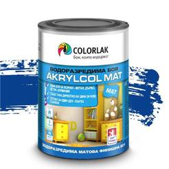 Водоразредима боя Akrylcol C4450 мат синя 600мл