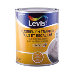 Paint for floors and stairs Levis Vloeren en trappen satin -1l