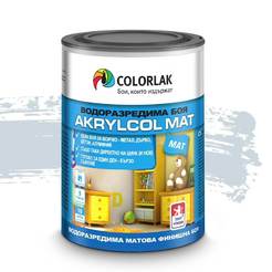 Краска на водной основе Akrylcol C1120 матовая светло-серая 600мл