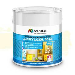 Water-based paint Akrylcol C1999 matte ivory 2.5l