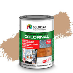 Colornal surface paint - 0.6 l, light brown matt
